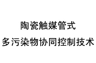 陶瓷觸媒管式多污染物協(xié)同控制技術